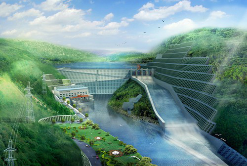 凤凰镇老挝南塔河1号水电站项目